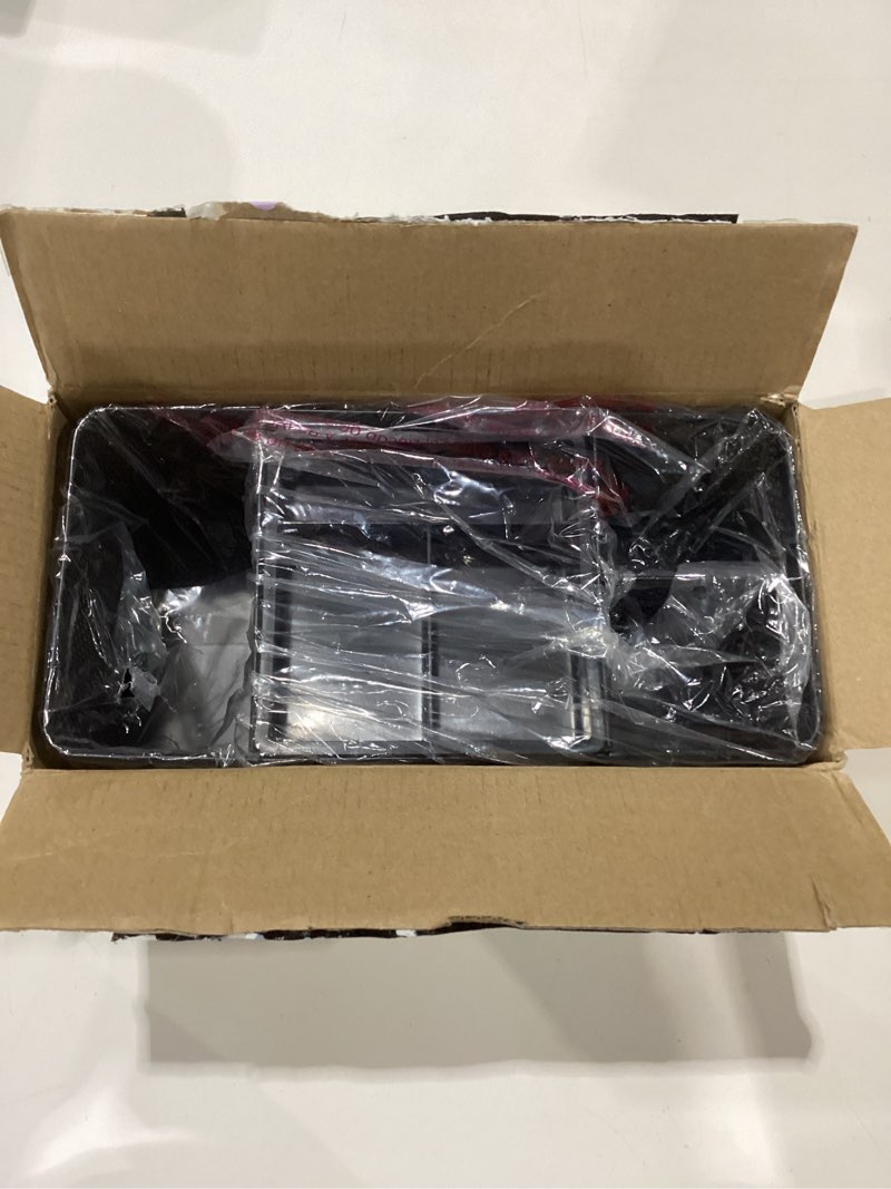 Condition photo showing New/Like New for 1InTheOffice Desk Supplies Organizer, Desk Caddy 7-Compartment Wire Mesh Accessory Holder, Matte Black