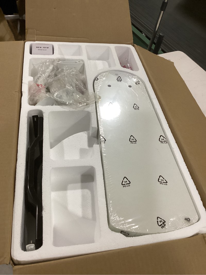 Condition photo showing Good Condition for harbor breeze centreville 42-in white led indoor flush mount ceiling fan with light (5-blade)