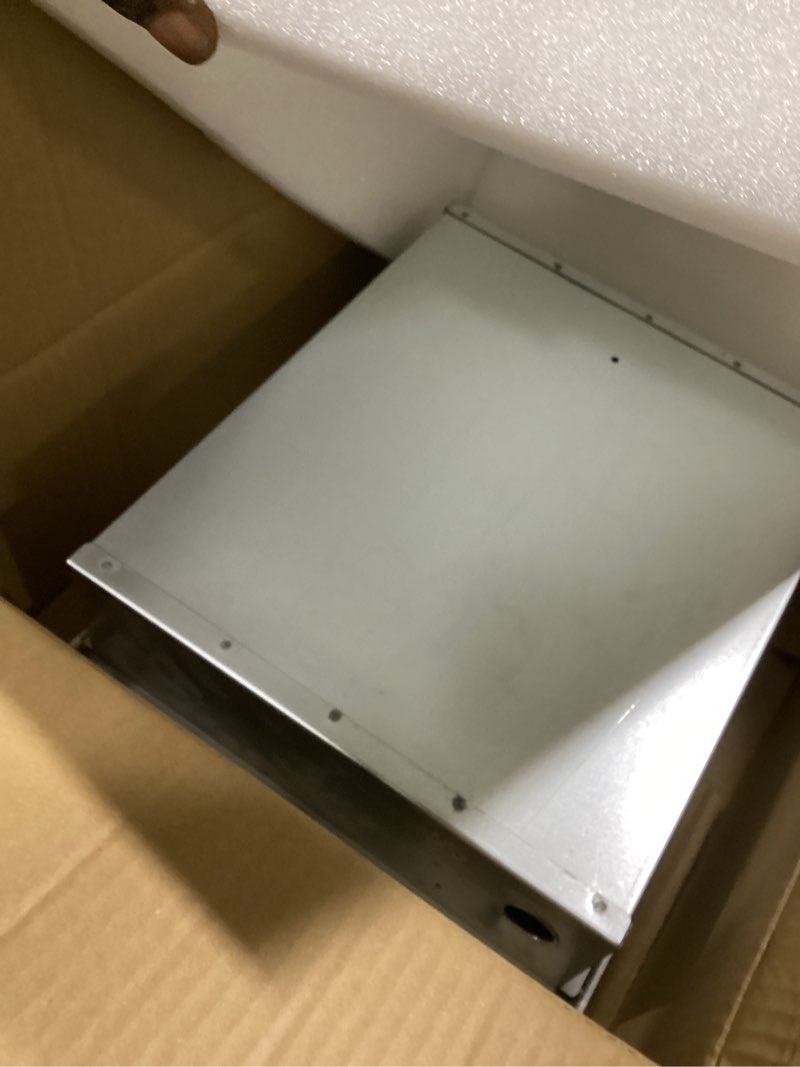 Condition photo showing Good Condition for 9815WH Large Capacity electric wall heater with Thermostat for Bedroom, bathroom, Living Rooms, etc., Wall Heater 1500 Watt, 120/240 Volt, White