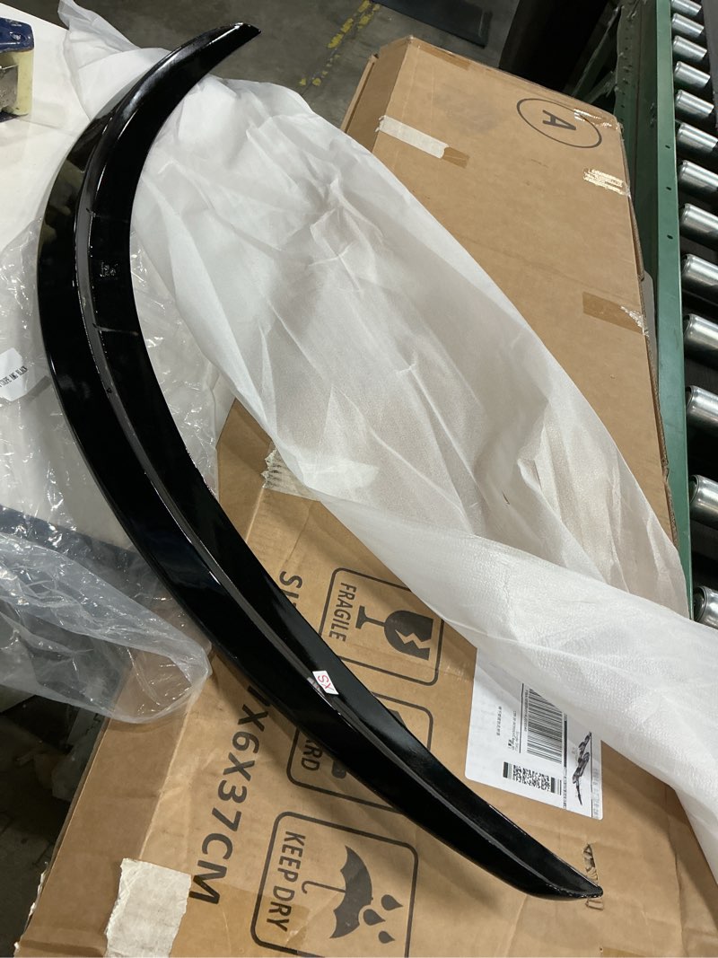 Condition photo showing Good Condition for rear spoiler wings for mercedes benz c class w205 2015-2021 2-door c63 c160 c180 c200 c250 c300 c400 c450 c43 amg trunk spoiler wing trunk tail rear trunk lid,glossy black - amg style w205 amg style-glossy black