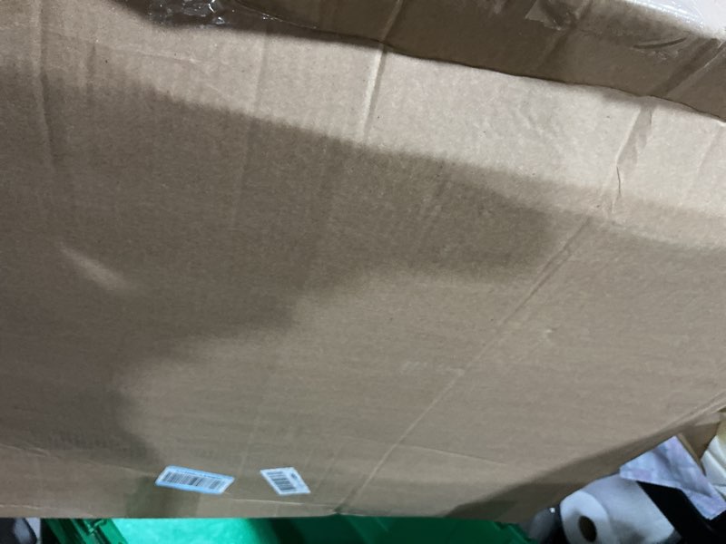 Condition photo showing Good Condition for owlkela 24'' x 36'' linen bulletin board, white framed corkboard, white oak frame linen cork board, 