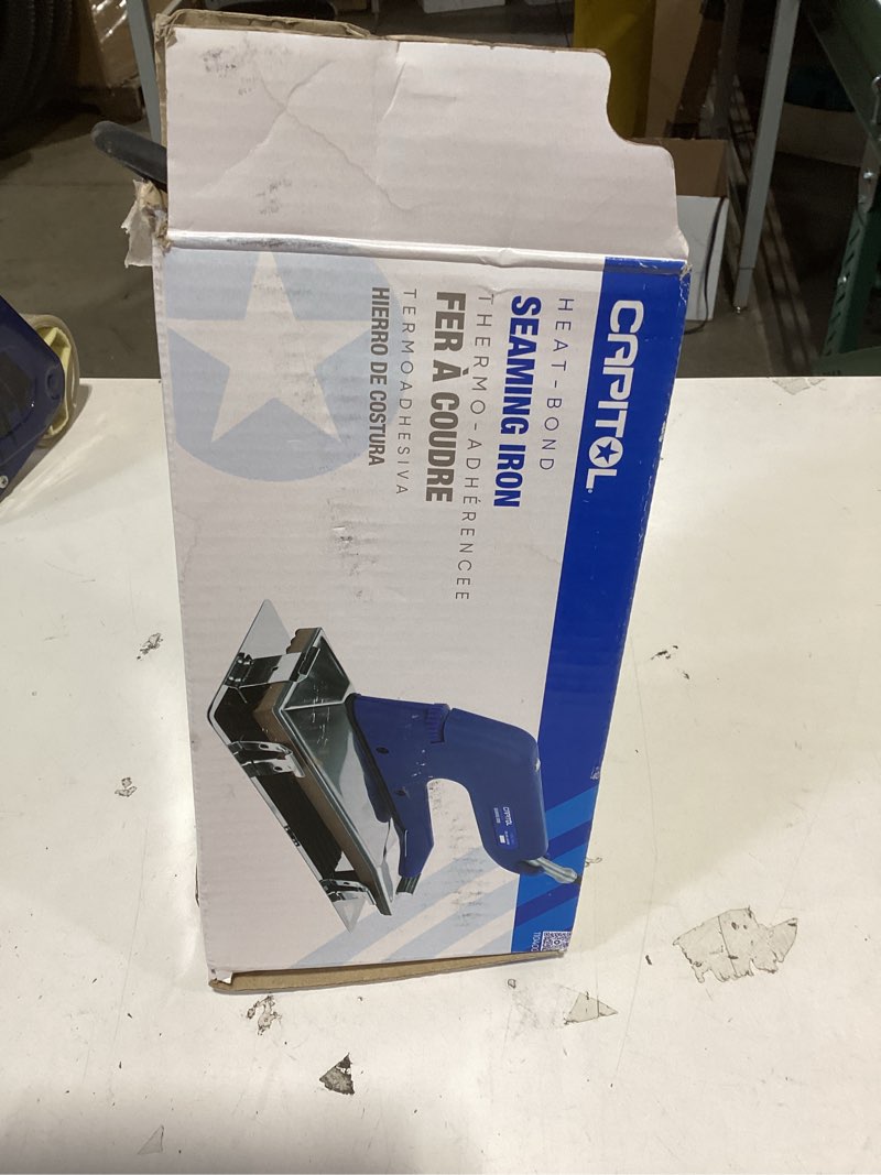 Condition photo showing As Is for capitol heat-bond 3-in x 10.25-in carpet seaming