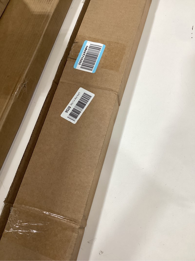 Condition photo showing Good Condition for cordless room darkening mini blind - 60 inch width, 64 inch length, 1" slat size - pearl white - cordless gii deluxe sundown horizontal windows blinds for interior by achim home decor white 60"w x 64"h