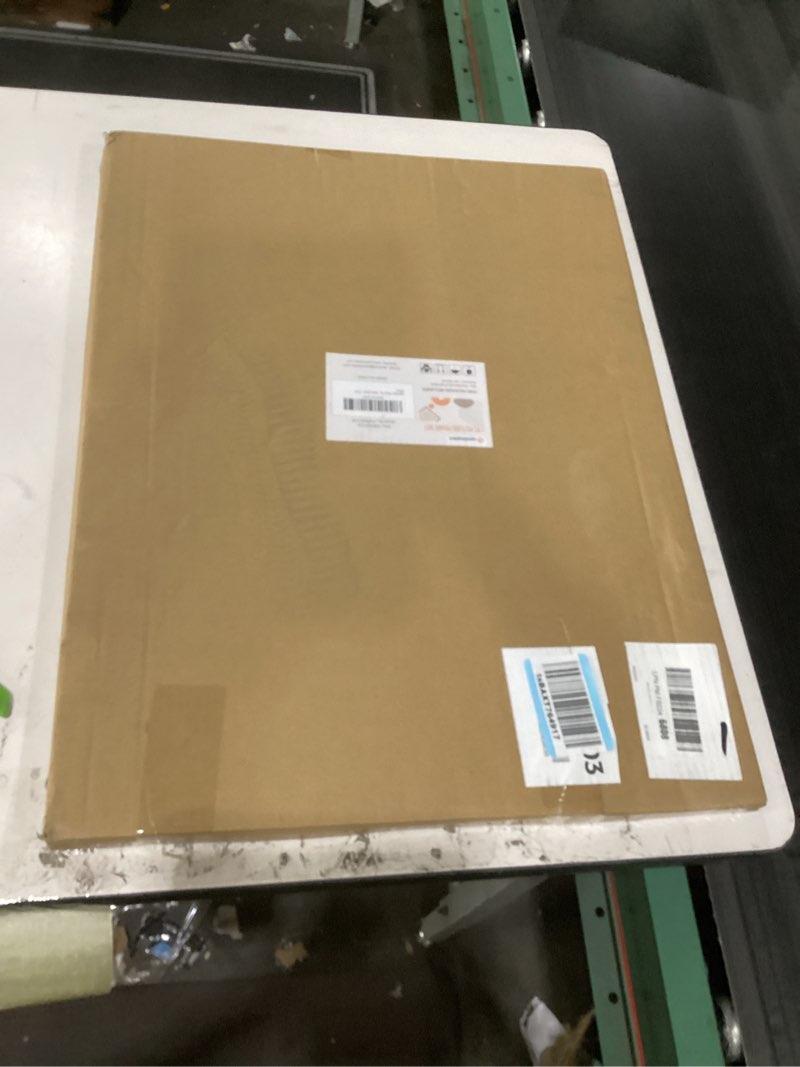 Condition photo showing New/Like New for upsimples 18x24 picture frame, display pictures 16x20 with mat or 18 x 24 without, wall hanging poster frames, black, 1 pack