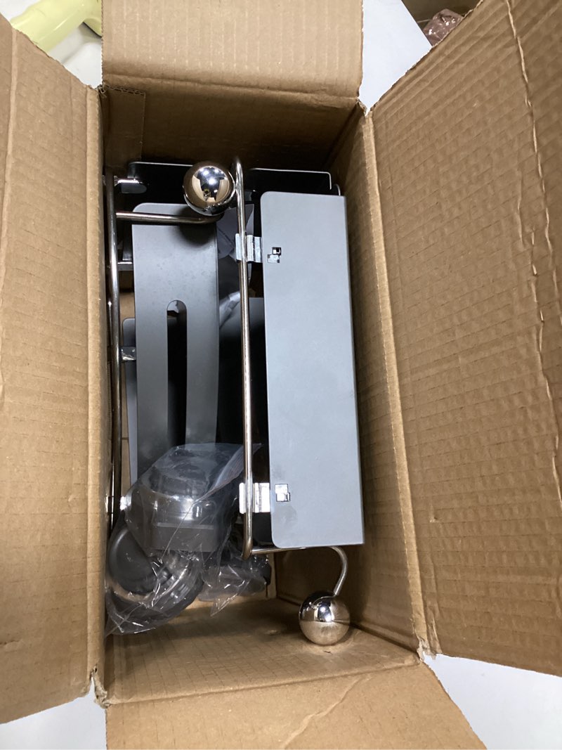 Condition photo showing As Is for VOLPONE Corner Shower Caddy Suction Cup Shower Shelf Corner No Drilling Bathroom Shower Organizer St