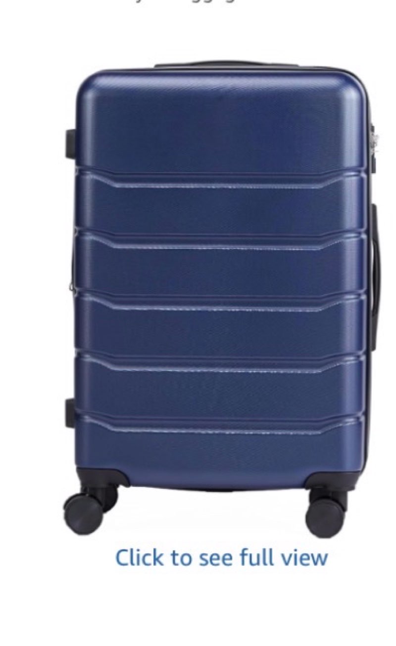 olixis hardside luggage with spinner wheels expandable and tsa lock hard shell lightweight roller su