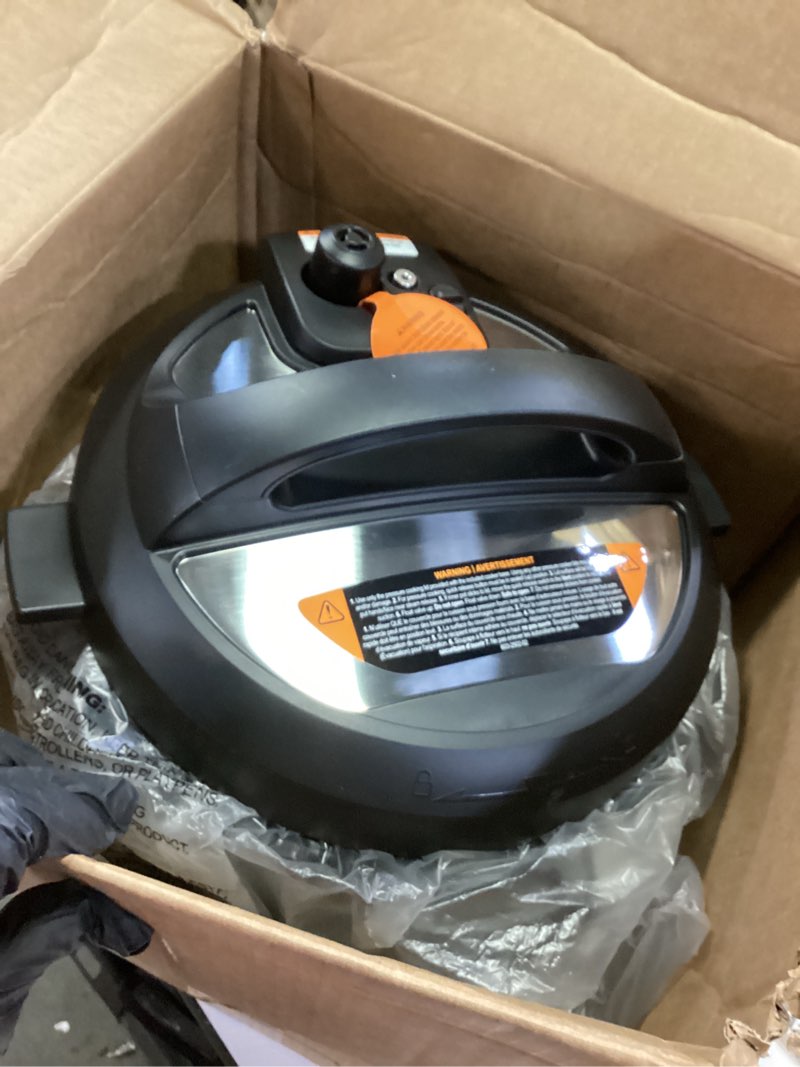 Condition photo showing Good Condition for Instant Pot Duo Plus 9-in-1 Multicooker, Pressure Cooker, Slow Cook, Rice Maker, Steamer, Sauté, Yogurt, Warmer & Sterilizer, Includes App With Over 800 Recipes, Stainless Steel, 6 Quarts