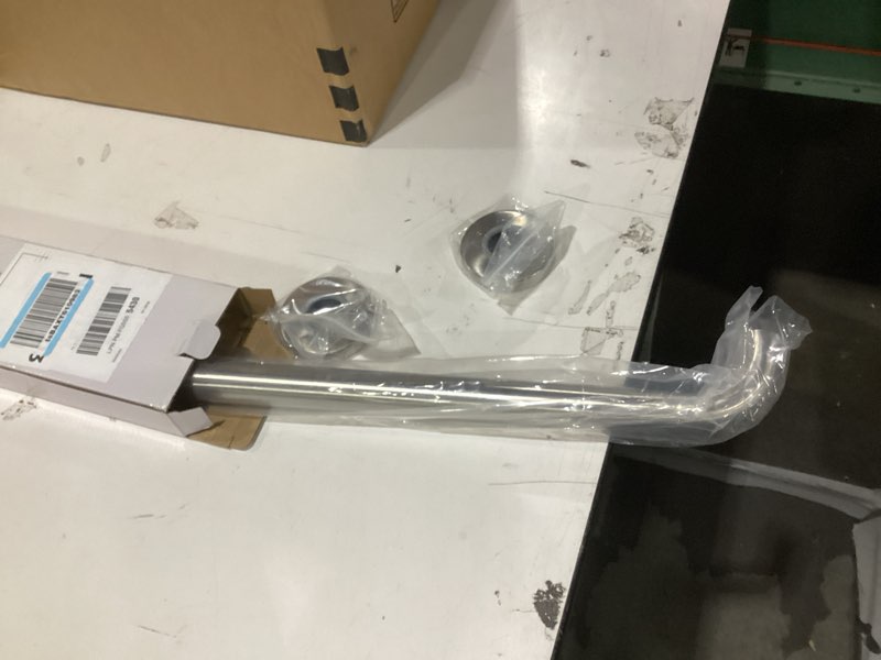Condition photo showing New/Like New for AmazerBath Grab Bars for Bathtubs and Showers Anti Slip, 24" L x 1.25" D, Handicap Grab bar Stainless Steel, Shower Grab Bars for Seniors, Bathtub Handle Grab Bars for Bathroom Holds 500LBS 24"L x 1.25"D Brushed Nickel