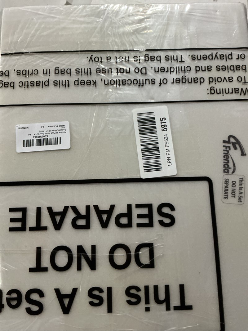 Condition photo showing Good Condition for Frienda 50 Pack Foam Boards 1/8 Inch Thickness Foam Poster Boards for Presentation Board for School Crafts Office Art Projects(White,11 x 14 Inch) White 11 x 14 Inch