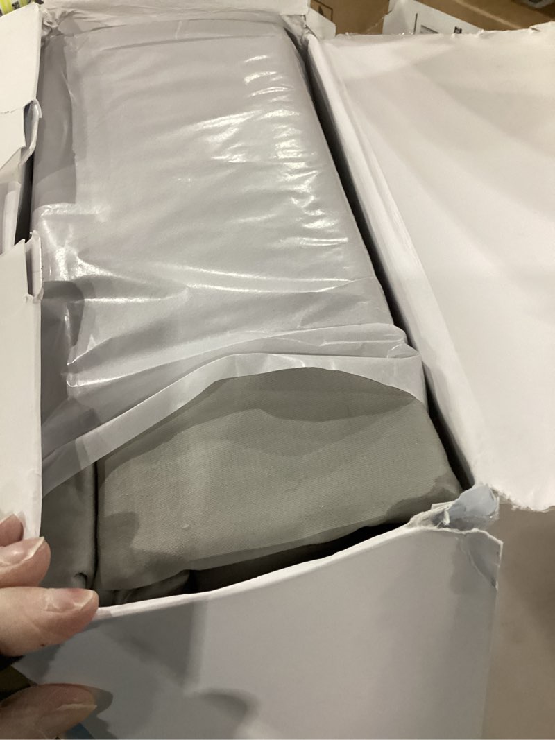 Condition photo showing Good Condition for cottingon 4 piece flex head king sheet set, top 34 inch split sheets for sleep number adjustable beds, soft breathable 100% egyptian cotton, fits upto 16" deep mattress 78"x80"+ 34", light grey top split king :78"x80"+34"split light grey solid