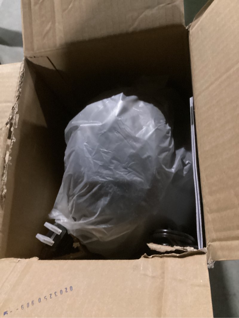 Condition photo showing New/Like New for Amazon Basics Ceramic Space Heater, Portable Indoor Heating Solution, With Overheat and Tip-Over Protection, Thermostat, Non-Oscillating, 1500W, 7.52"D x 6.34"W x 9.45"H, Black Non-oscillating black