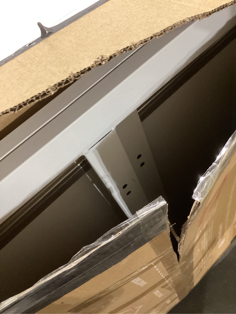 Condition photo showing Good Condition for maxtek rolling whiteboard, 48x36 large magnetic white board with stands, big double-sided white board dry erase on wheels for homeschool, home office, office, school (silver, 48 x 36) silver 48 x 36