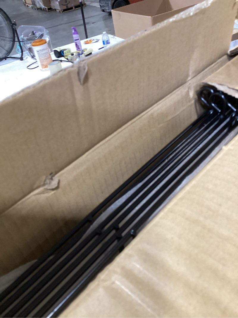 Condition photo showing New/Like New for injopexi decorative garden fence 6 panels 11.8ft(l)×30in(h) garden fences outdoor with 6 panels rustproof metal wire no dig temporary animal barrier fencing for backyard patio - without fence gate 6 panels 11.8ft(l)-30"(h) - without gate