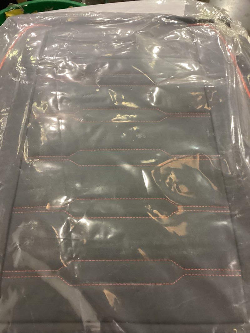 Front Car Seat Curers Black and Red