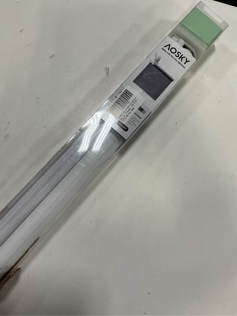 Condition photo showing Good Condition for aosky cordless roller shades blackout blinds for windows room darkening rolled up shades with spring system, uv protection window shades door blinds for home and office (33.5" w x 72" h, grey) 33.5"w x 72"h grey
