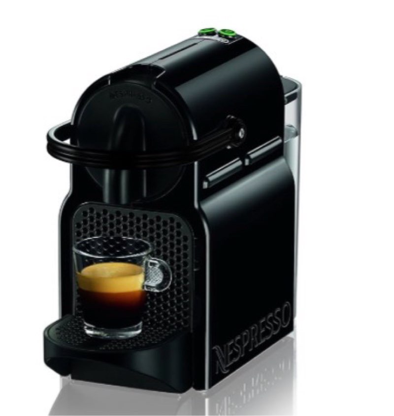 Nespresso Inissia Espresso Machine by De'Longhi,24 oz, 1200 watts, Black