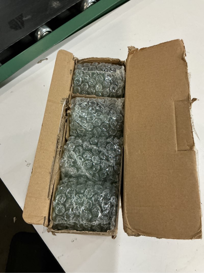 Condition photo showing New/Like New for 12pcs green votive candle holders?glass tea lights candle holder bulk for birthday parties, weddings, table decorations, candlelight dinners