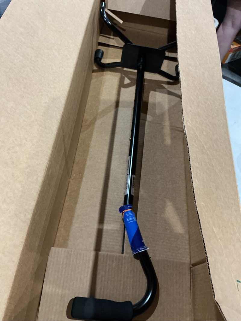 Condition photo showing Good Condition for medline aluminum quad cane with large base for balance, knee injuries, leg surgery recovery & mobility, portable, lightweight walking aid for seniors & adults