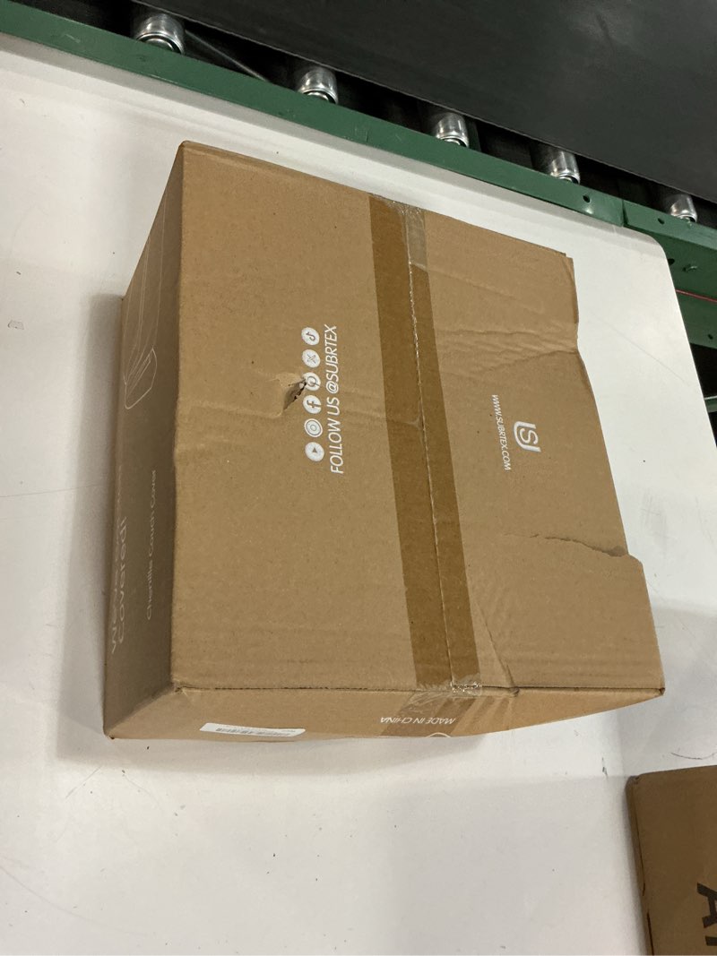 Condition photo showing New/Like New for Hokway Chenille Couch Covers Washable for Dogs, Non-Slip Pet Sofa Cover Furniture Protector, Reversible Sofa Slipcovers with Tassels(Boho Grey,71x134inch) 71x134inch Boho Grey