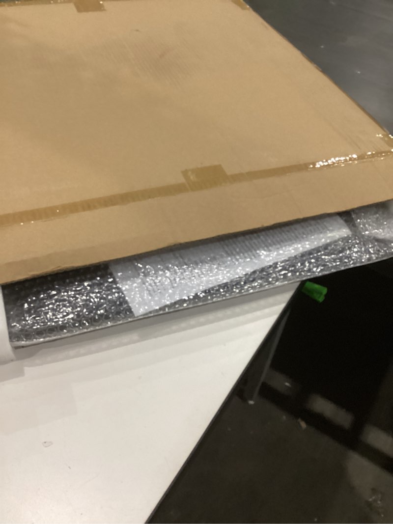 Condition photo showing As Is for 100W Portable Solar Panel for Power Station, Compatible with Jackery, Ecoflow, Bluetti, Anker and More Portable Power Stations, Weatherproof for Camping, RV, Emergency Power (100W)