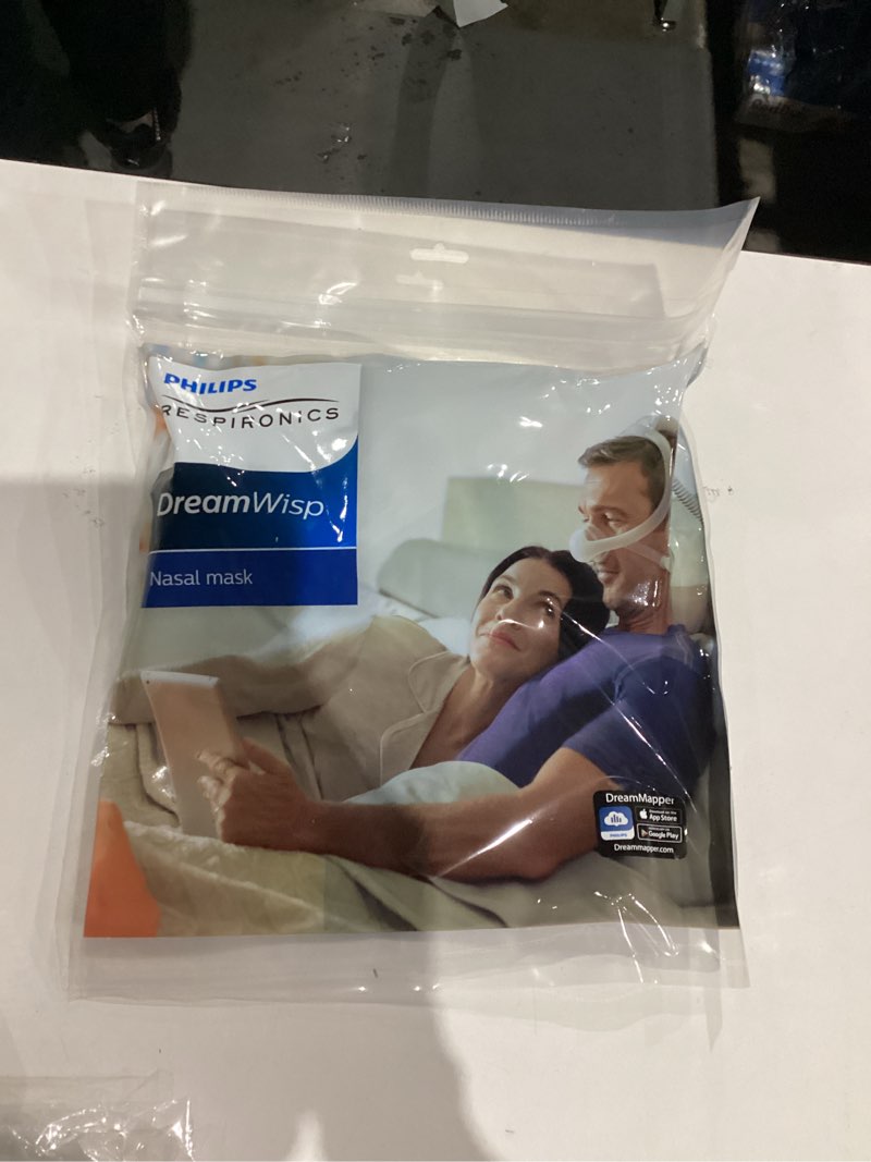 Condition photo showing New/Like New for Philips Respironics DreamWear Nasal Mask,White,Standard