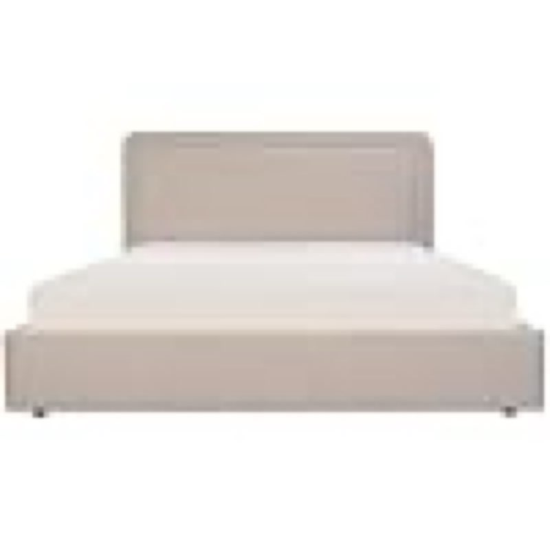 TWO BOXES POSSIBLY INCOMPLETE HARDWARE.. Moe's Home Collection Simon Storage Beds Fabric Beige