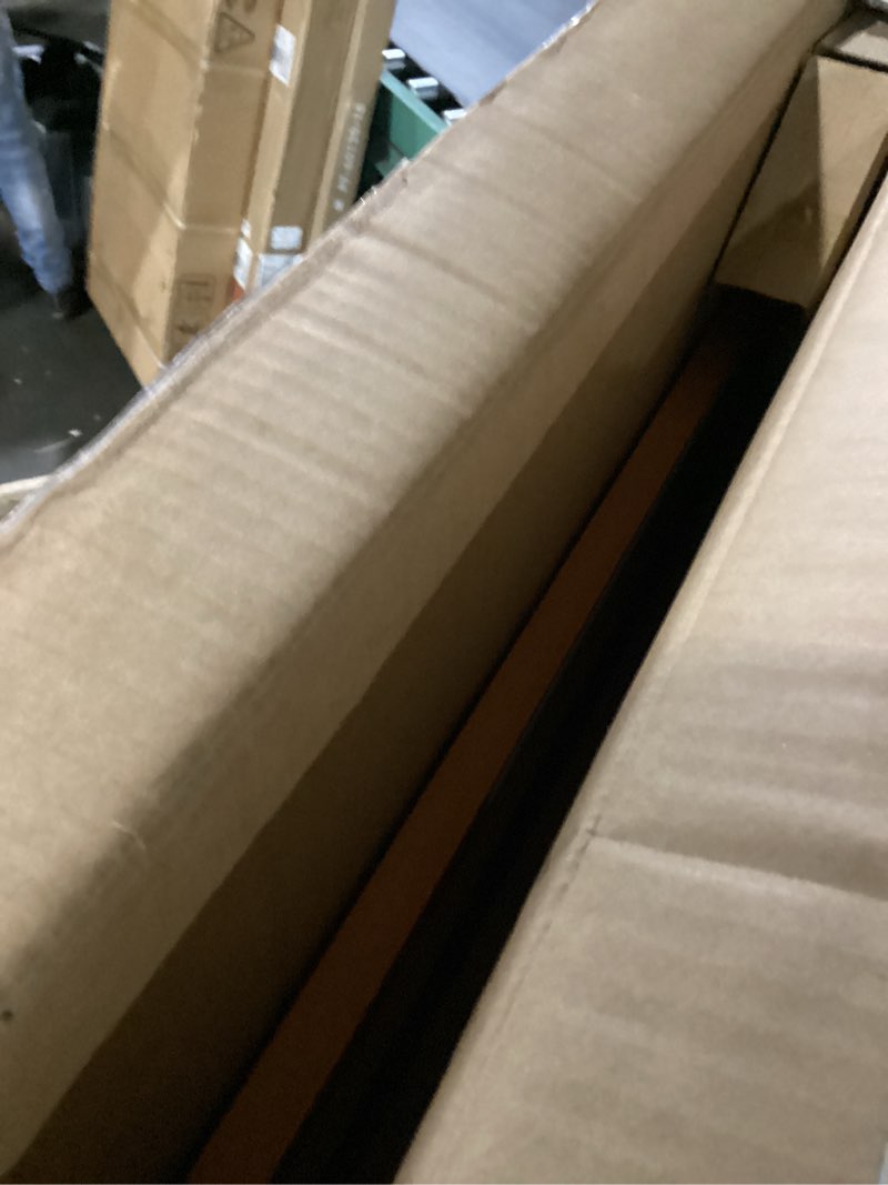 Condition photo showing Good Condition for ingenuity wood banister & stair safety pet and baby gate, 32"-48" wide, 33" tall, install banister to banister or wall, or wall to wall in doorway or stairway, banister and hardware mounts - cherry oak