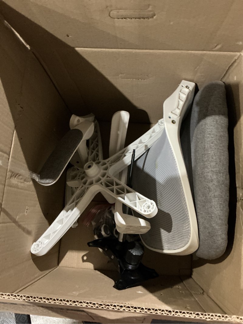 Condition photo showing As Is for professional ergonomic office chair | adjustable lumbar support | adjustable headrest | 3d armrest | breathable mesh back | gaming chair | 360º wheels | office chair