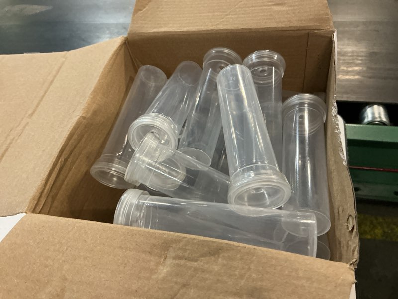 Condition photo showing Good Condition for hushee 50 pcs 60ml 4.33 inch floral tubes for milkweed large flowers water tubes for milkweed cuttings flower floral arrangements butterfly habitat