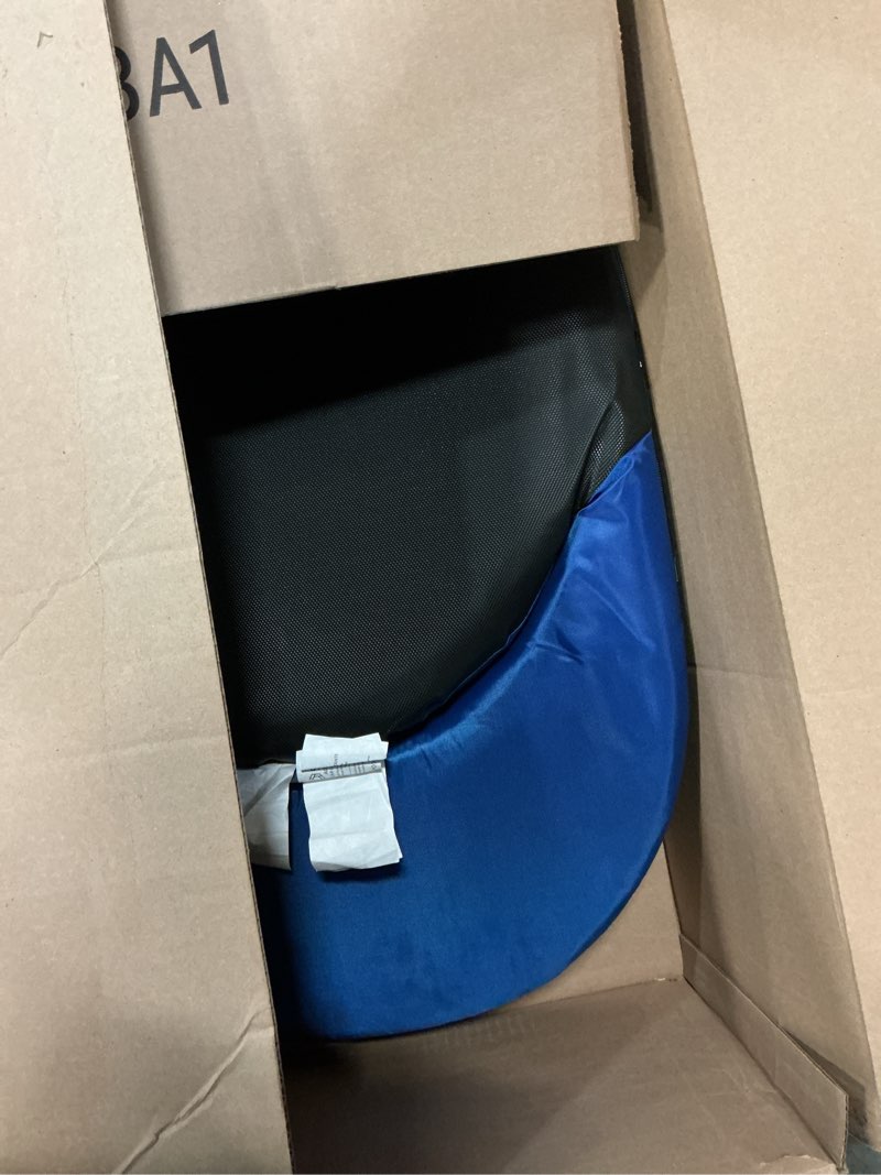 Condition photo showing Good Condition for PICNIC TIME Oniva Portable Reclining Stadium Seat with Back Support, Folding Bleacher Chairs with Back and Cushion, Thick Padded Bench Seat and Armrest, Includes Six Backrest Positions Navy Oniva Stadium Seat