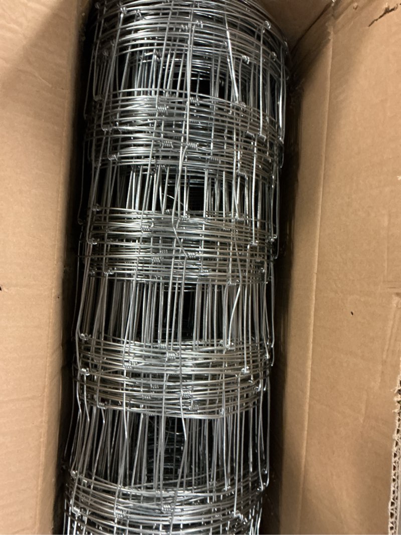 Condition photo showing Good Condition for etlegor wire stock fencing, 1 roll galvanized wire mesh 2.1mm wire diameter garden farm paddock boundary fence