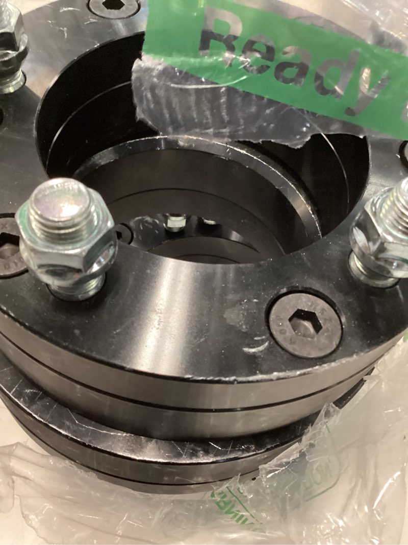 Condition photo showing New/Like New for scitoo 4pcs wheel adapters 2" 6x5.5 to 5x5.5 bore 108mm studs 14x1.5 6lug wheel spacers adapters fit for for chevrolet tahoe for chevrolet avalanche for chevrolet blazer for chevrolet