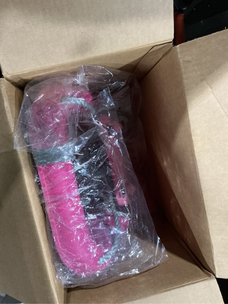 Condition photo showing New/Like New for little tikes 2-in-1 snug 'n secure swing magenta magenta swing