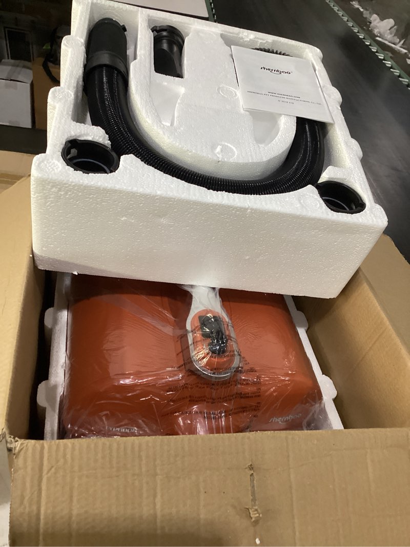 Condition photo showing Good Condition for shernbao high velocity professional dog pet grooming hair drying force dryer blower 6.0hp (dhd-2400f)
