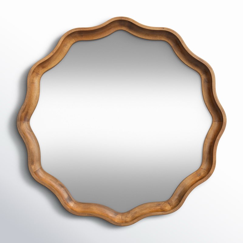  Canonbury Scalloped Mirror Finish: Gold