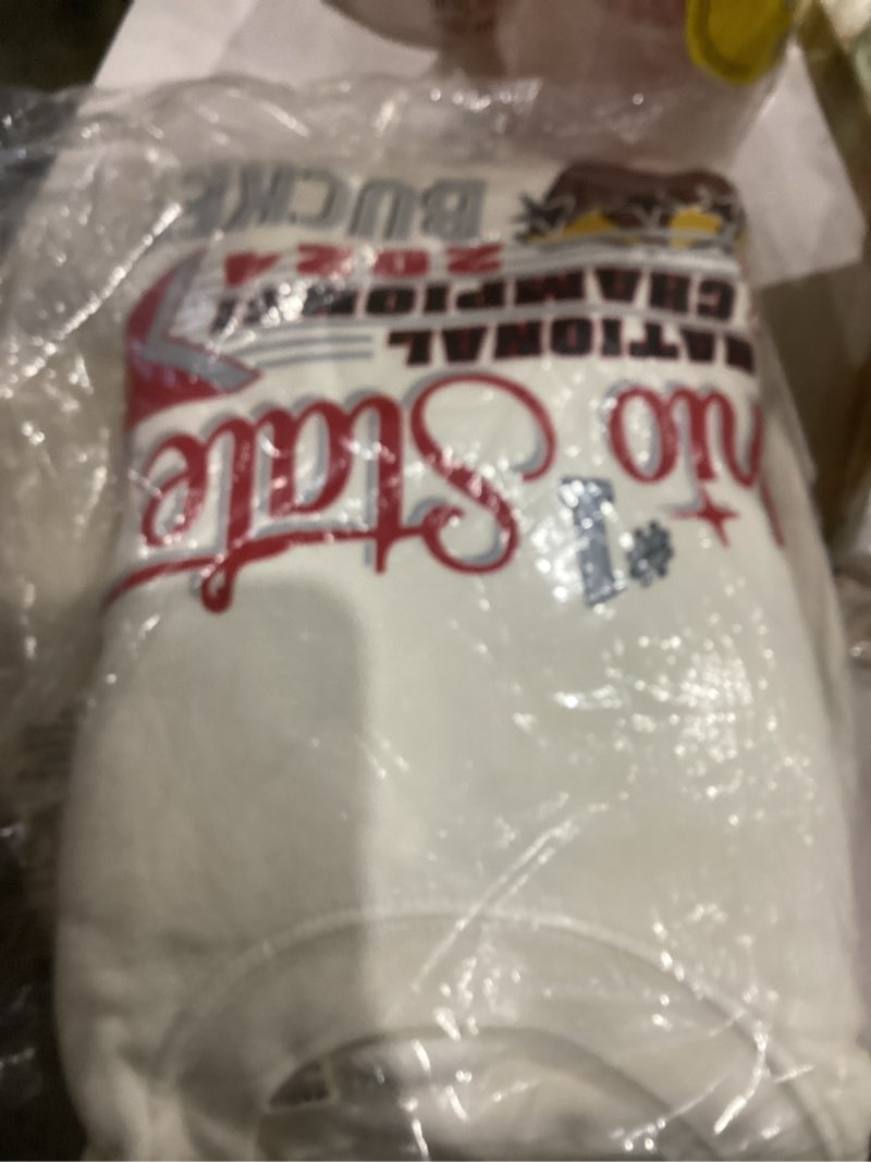 Blue 84 Men's Standard NCAA Officially Licensed Ohio State Buckeyes National Champs 2024 Crewneck Sw