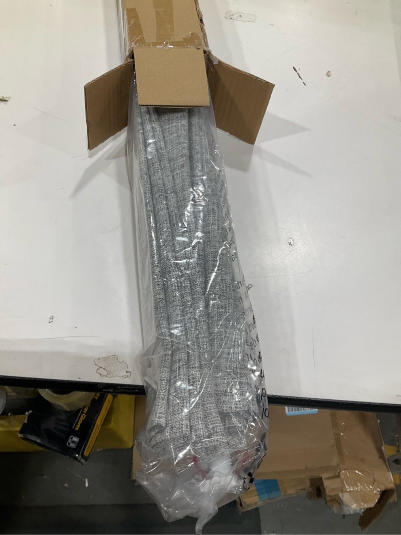 Condition photo showing Good Condition for no drill cordless roman shades for windows, 22" w × 64" h - light filtering - linen - grey light filtering - linen - grey 22" w × 64" h