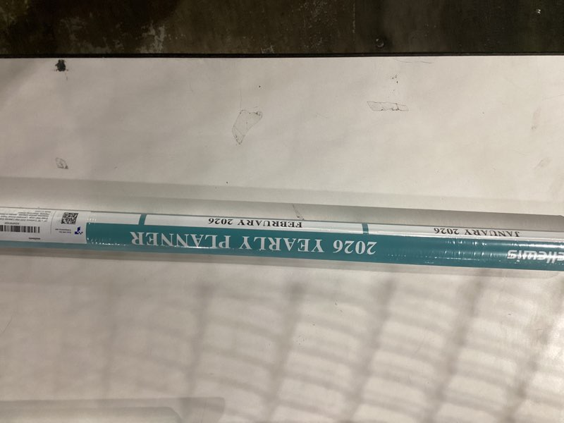 Condition photo showing New/Like New for 24" x 36" Exellewis 2026 Wall Calendar, Wet & Dry Erase Laminated, Yearly Wall Calendar, Horizontal/Vertical Annual Planner, 12 Month January to December for Easy Planning, Organizing 2026 New Edition