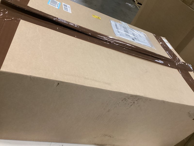 Condition photo showing As Is for Toboggan Snow Sled for Adult and Kids-Durable Cold Resistant Flexible Design,Fits 1-2 Riders with Pull Rope & Handles for Winter Outdoor Sports-35 Inch Red-Green-Orange