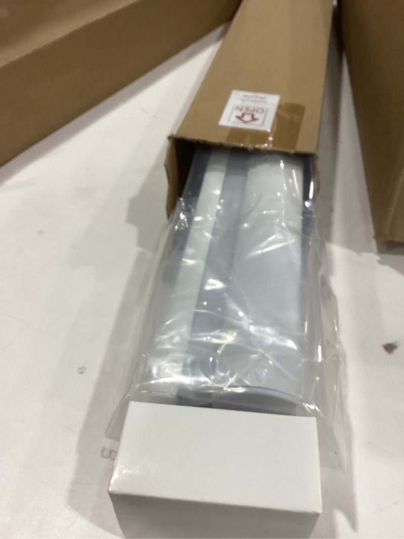 Condition photo showing Good Condition for Joydeco Cellular Shades Cordless, Blackout Shades Cellular Blinds for Indoor Windows, Blackout Blinds Window Shades for Thermal Insulated & Noise Reduction (White, 17" W x 36" H) A - White 17"W x 36"H