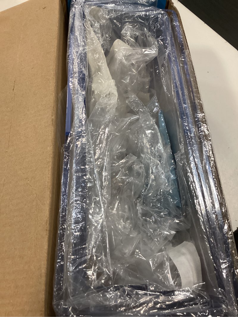 Condition photo showing New/Like New for aminigram large acrylic display risers, 2 set - 6 pack (12”l~11.6”l~11.2”l) collectibles display shelf, acrylic risers display stands for show figures, cupcake, perfume, jewelry, toys