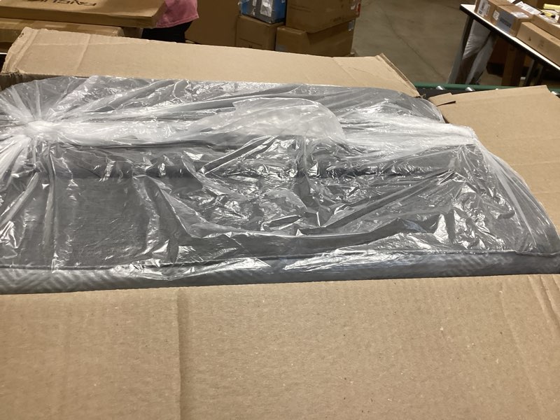 tri folding mattress full size - 6 inch dual-layer memory foam foldable mattress portable futon sofa