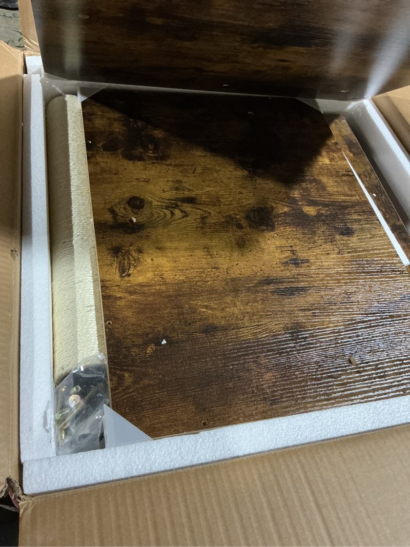 Condition photo showing Good Condition for FourFurPets 43.7" Cat Tree, Modern Cat Tree Tower, Cat Tower for Indoor Cats Large Adult, Cat Condo with Scratching Post, Large Perch and Removable Pads,Rustic Brown 23.6"L x 23.6"W x 43.7"H Rustic Brown