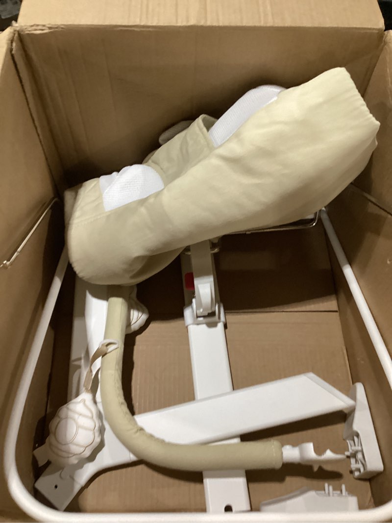 Condition photo showing Good Condition for Baby Delight Alpine Deluxe Portable Bouncer, Infant, 0-6 Months, 100% GOTS Certified Cotton Fabrics, Organic Oat