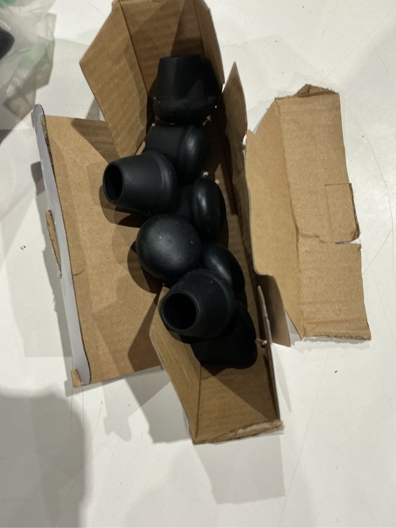 Condition photo showing Good Condition for ezprotekt 0.75\" round rubber chair leg caps, 8 pcs non-slip chair leg floor protectors for hardwood