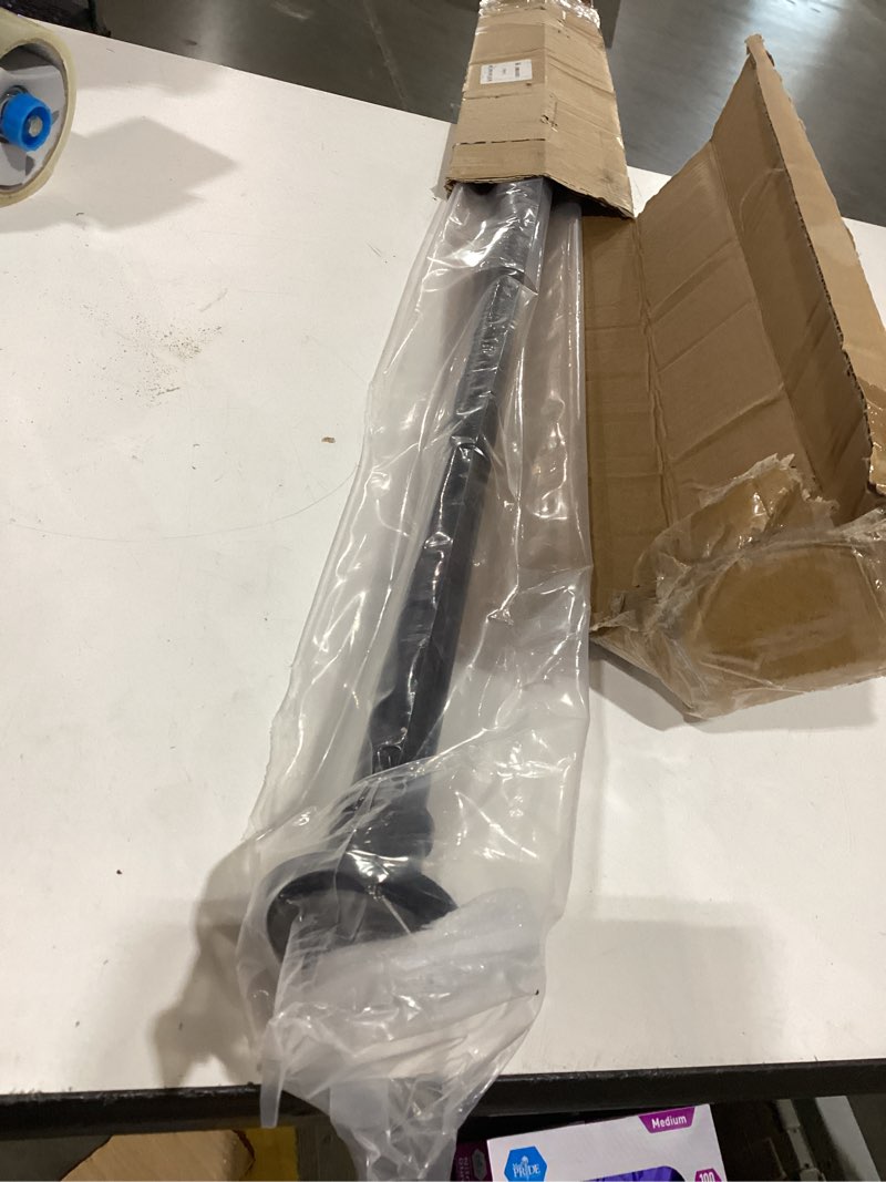 Condition photo showing Good Condition for briofox industrial shower curtain rod - 2-in-1 design tension curtain rod - never rust non-slip 43 to 72 inch stainless steel, matte black window curtain rod 43-72 inches matte black