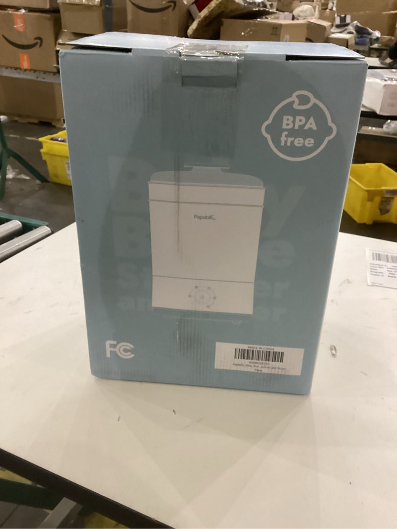 Condition photo showing New/Like New for Papablic Baby Bottle Sterilizer and Dryer Pro, Esterilizador De Biberones, Electric Steam Sterilizer for Baby Bottles, Pacifiers, and Pump Parts, Large Capacity 10 Bottles