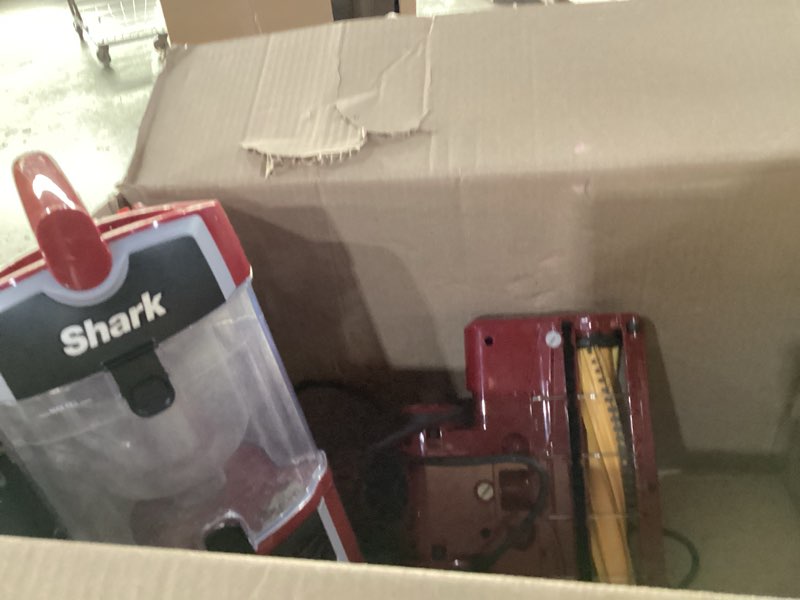 Condition photo showing As Is for Not tested ***Shark ZU561 Navigator Lift-Away Speed Self Cleaning Brushroll Lightweight Upright Vacuum with HEPA Filter, Red Peony Navigator Lift-Away w/Self-Clean Brush