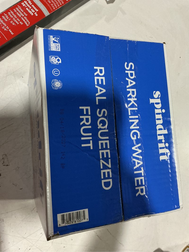 Condition photo showing New/Like New for spindrift sparkling water variety pack 12 fl. oz., 24 pk.