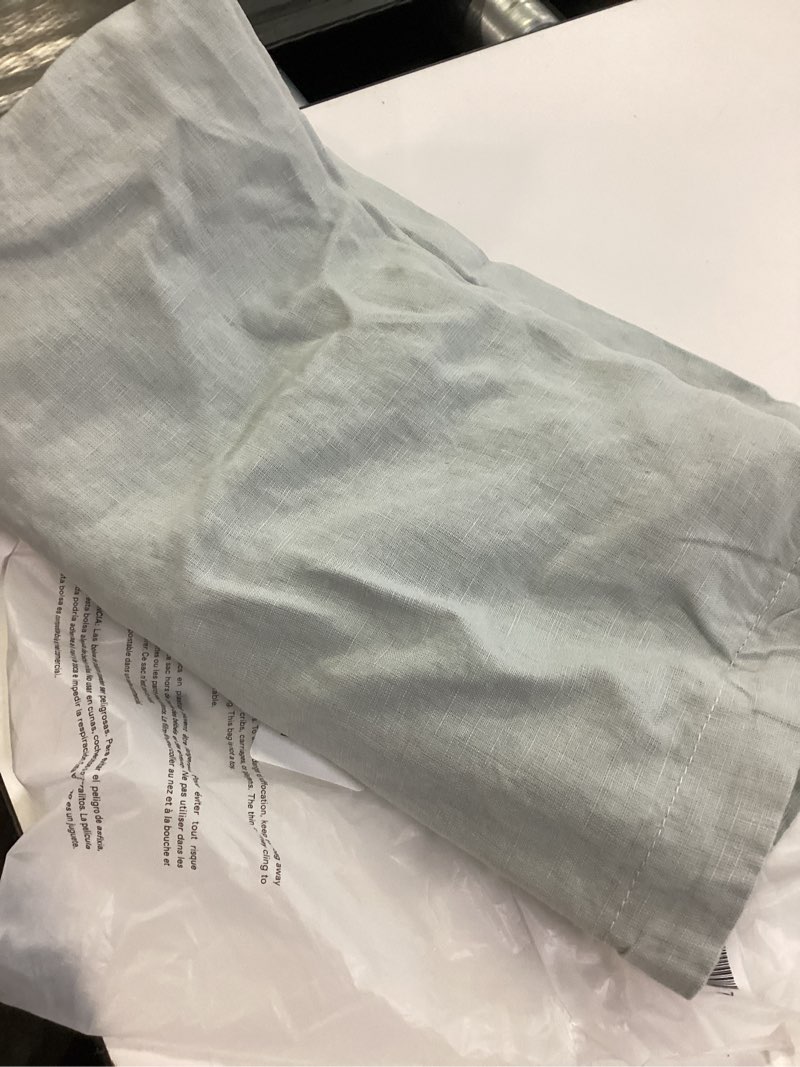 Condition photo showing Good Condition for european linen euro sham, euro, mist